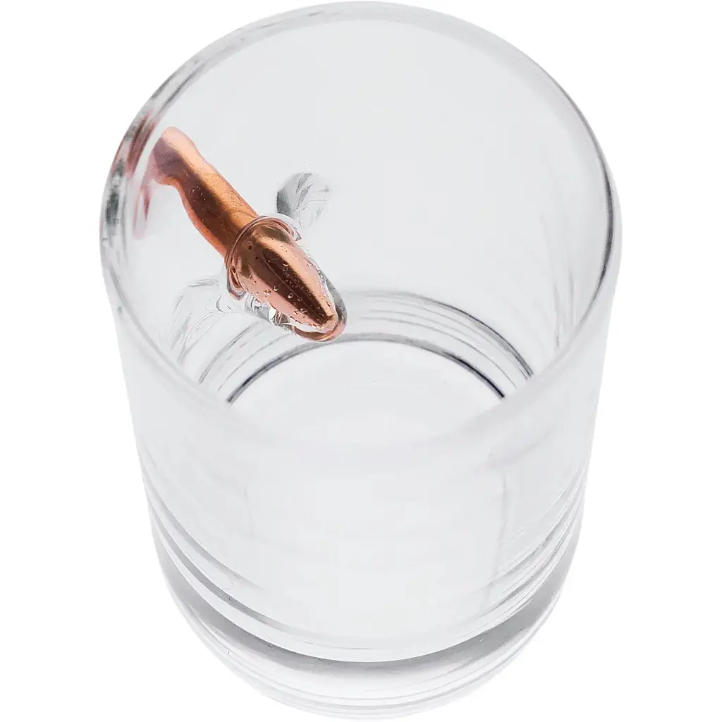 Набор посуды Gun&Fun из 6 рюмок и графина ручной работы 500 мл - фото 5