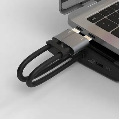 Порт-реплікатор J5create Dock-Station USB-C 10Gbps, 12-in-1 (слот M2 NVMe/хаб/HDMI/DP/PD/картрид/LAN) (JCD552-N) - фото 5