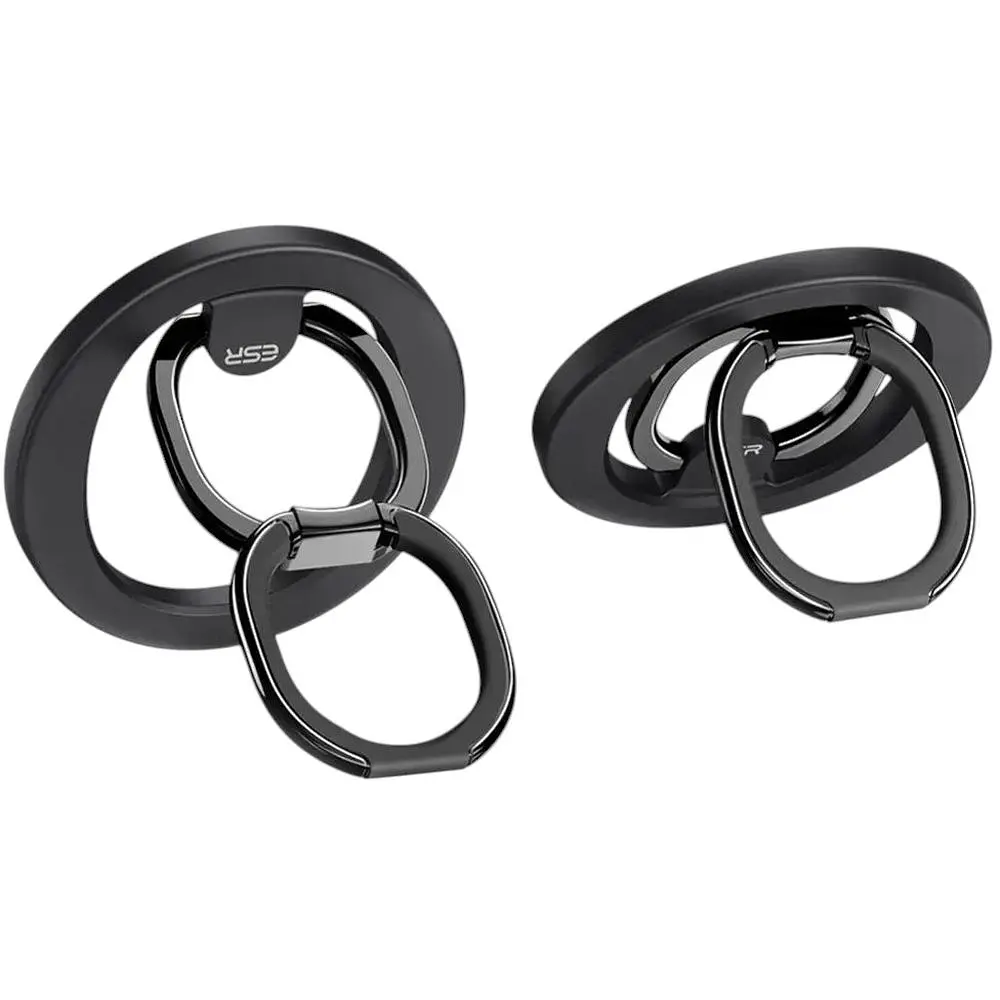 Магнитное кольцо держатель ESR Ring Stand (HaloLock) Black (2K6050104) - фото 2