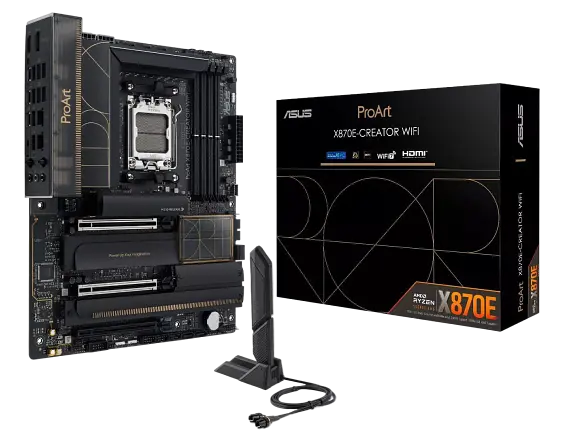 Материнська плата Asus X870E-Creator ProArt Wi-Fi Socket AM5 (ProArt X870E-CREATOR WIFI) - фото 1