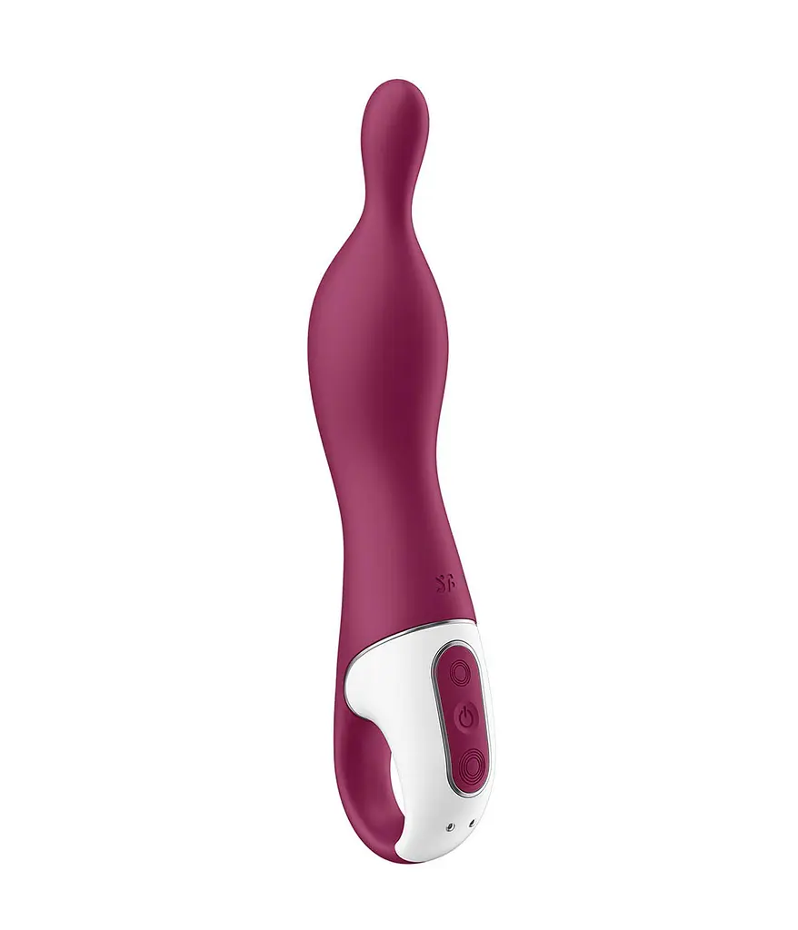 Вібратор Satisfyer A-Mazing 1 21.7 см бордовий - фото 9