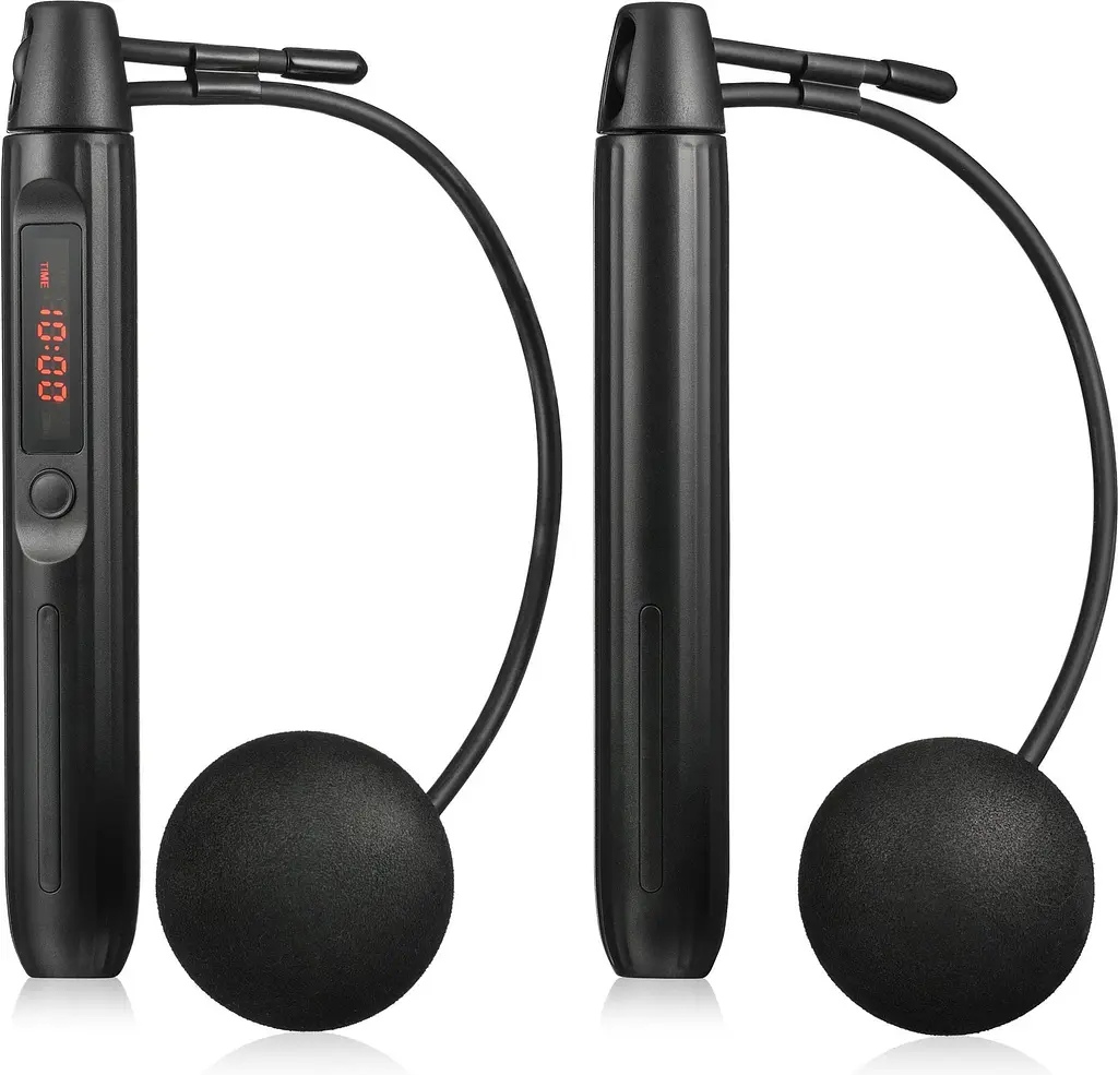 Розумна скакалка Gymtek Smart з дисплеєм і Bluetooth чорна - фото 7