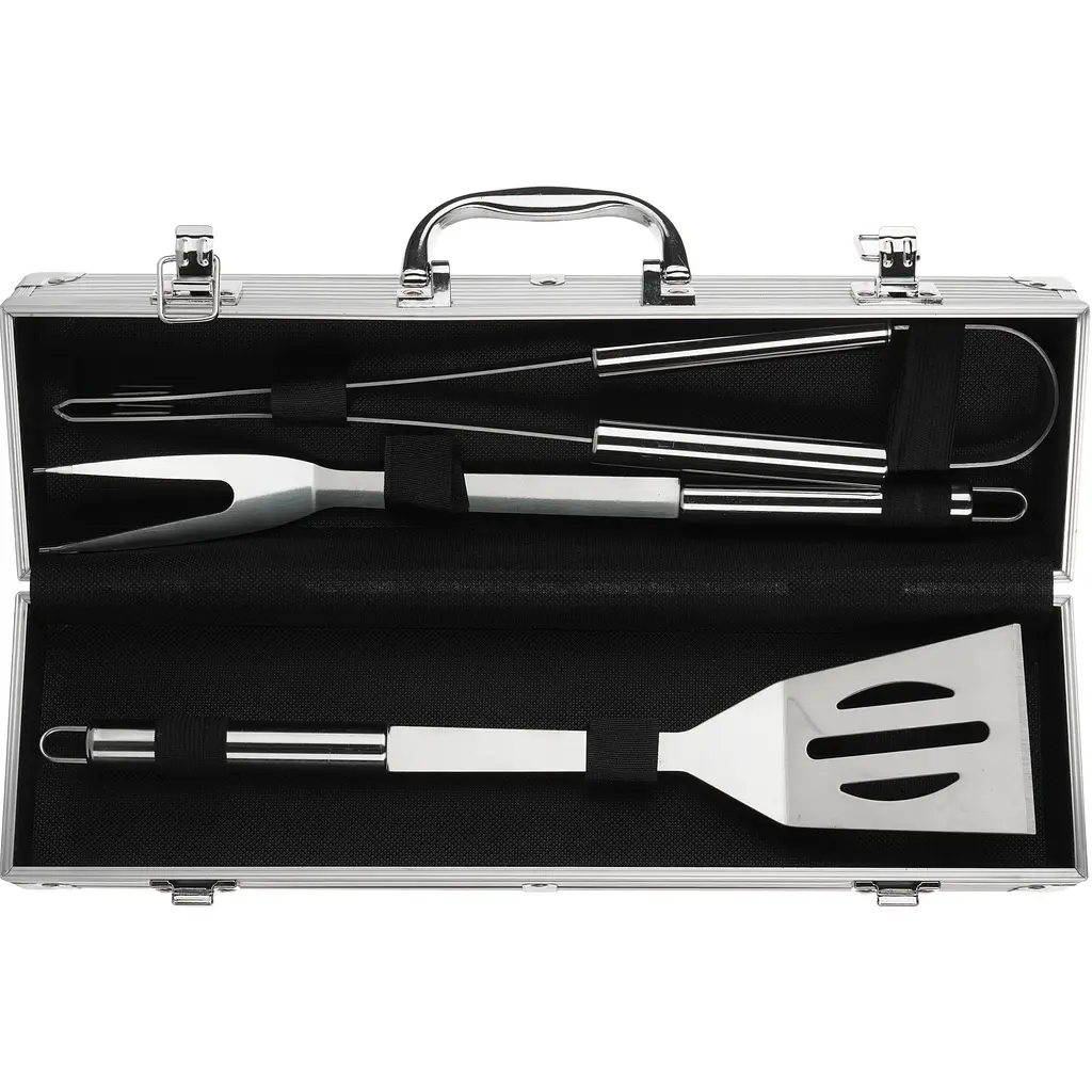 Набор для барбекю Market Union вилка, лопатка, щипцы - фото 2