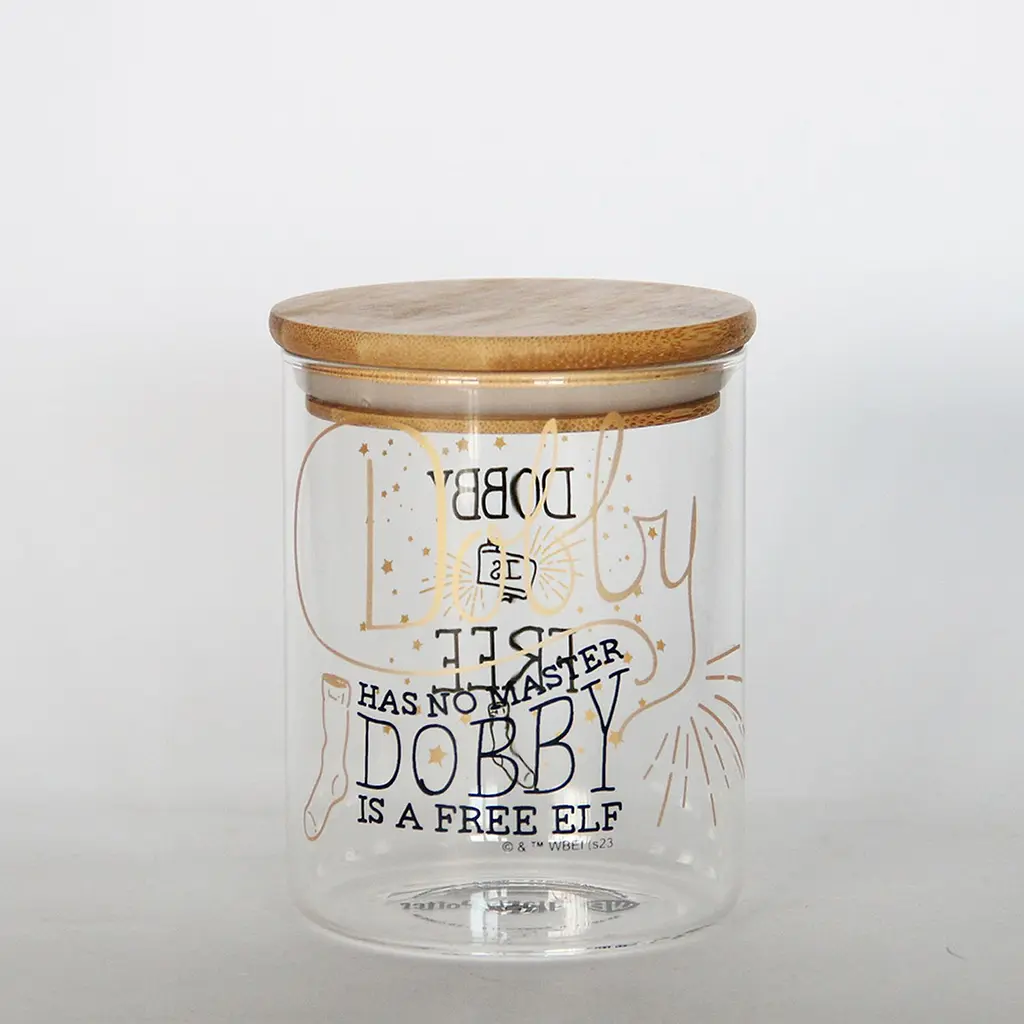  Банка скляна для зберігання Warner Bros. Harry Potter Dobby з бамбуковою кришкою 450 мл (85005873) - фото 7
