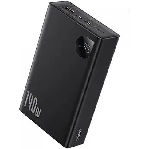 Портативная батарея Baseus Adaman Digital Display 140 W 24000mAh черная P10021508113-00 - фото 6