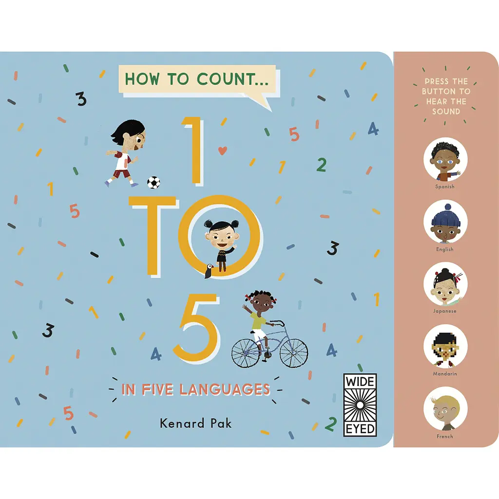 How to Count 1 to 5 in Five Languages - Кенард Пак