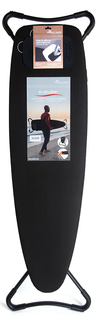 Дошка для прасування Rolser K-Surf Black Tube Negro (K07002-1023) - фото 7
