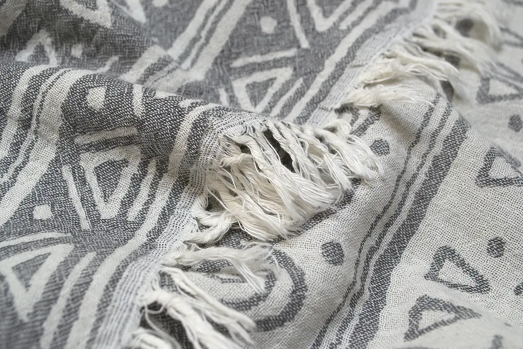 Покрывало Lotus Home - Lassi antrasite антрацит 190x225 - фото 5