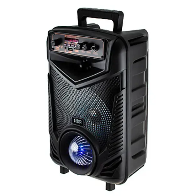 Портативна Bluetooth-колонка NDR-P44 8 дюймів (Black) - фото 3