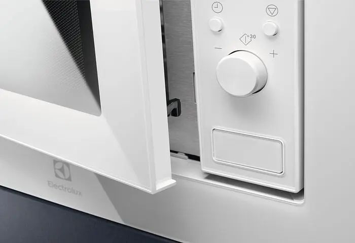 Мікрохвильова піч Electrolux вбудована 17л електронне керування 700Вт дисплей білий - фото 3