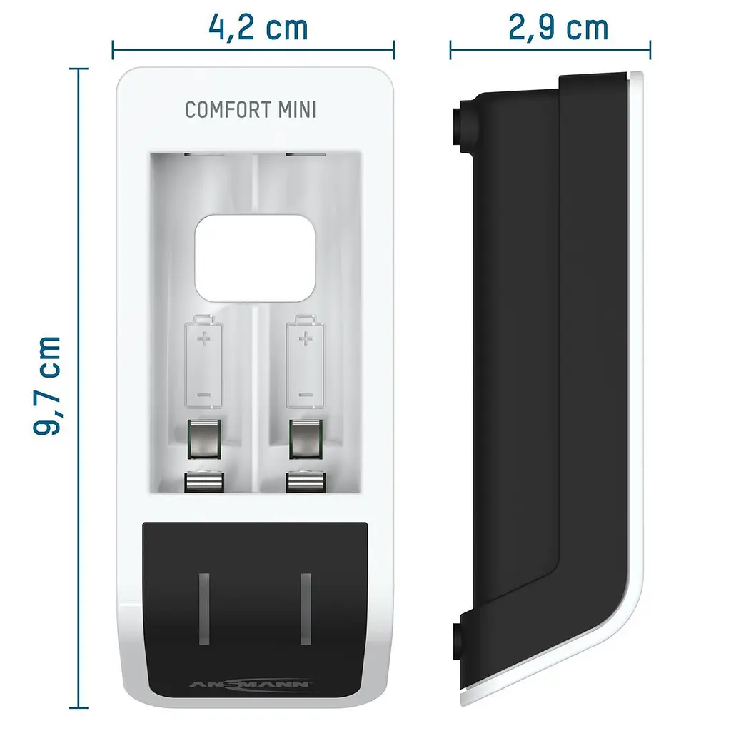 Зарядний пристрiй Ansmann Comfort Mini (1001-0091) - фото 4