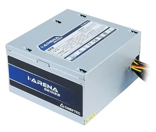 Блок живлення 400 Вт, Chieftec IARENA, Silver, Active PFC (GPB-400S) - фото 2