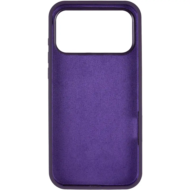 Чохол Epik Silk Full Protective (AA) NO LOGO для Apple iPhone 17 Pro / 18 Pro (6.3") Фіолетовий / Elderberry - фото 3