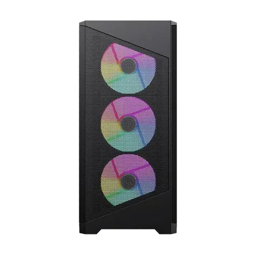 Корпус GameMax Destroyer MB, Black, без БЖ, Mid Tower, для MicroATX / Mini-ITX, 1xUSB 3.0 / 2xUSB 2.0, макс. CPU - 165 мм / VGA - 410 мм, 4x120 мм ARGB, бічна панель із загартованого скла - фото 7