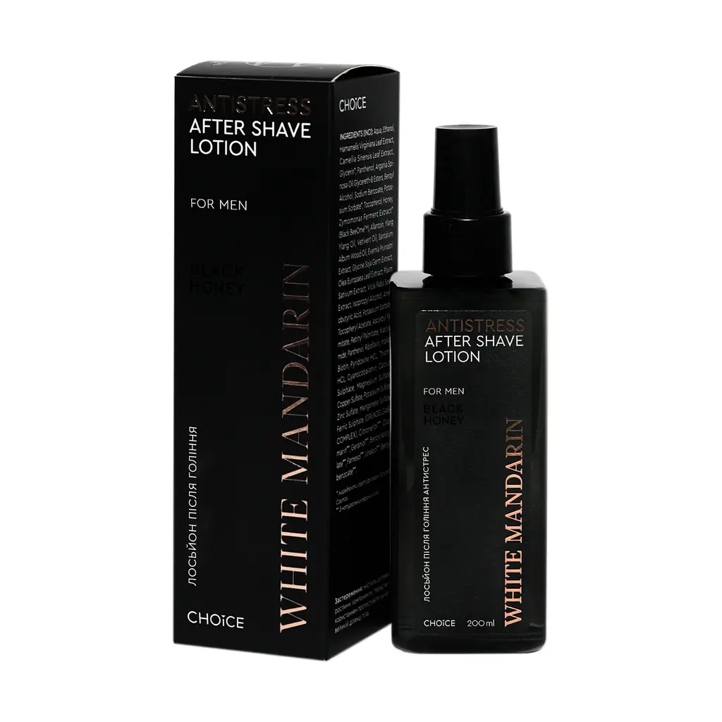 Лосьйон після гоління Antistress White Mandarin 200 мл