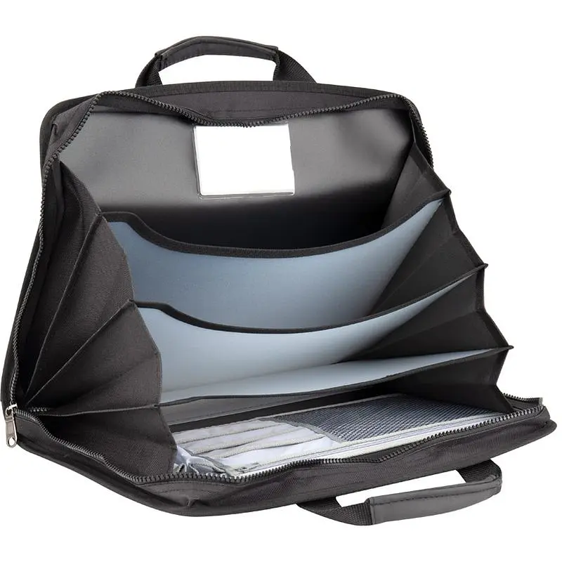 Портфель Axent А4 на 4 отделения синий металлик (1621-12-A) - фото 2