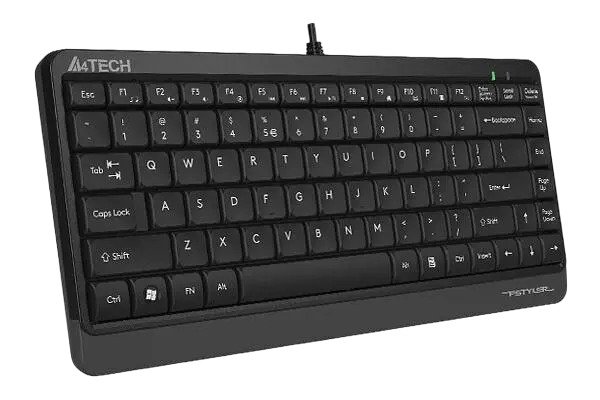 Клавіатура A4Tech FK11 Ukr Grey - фото 2