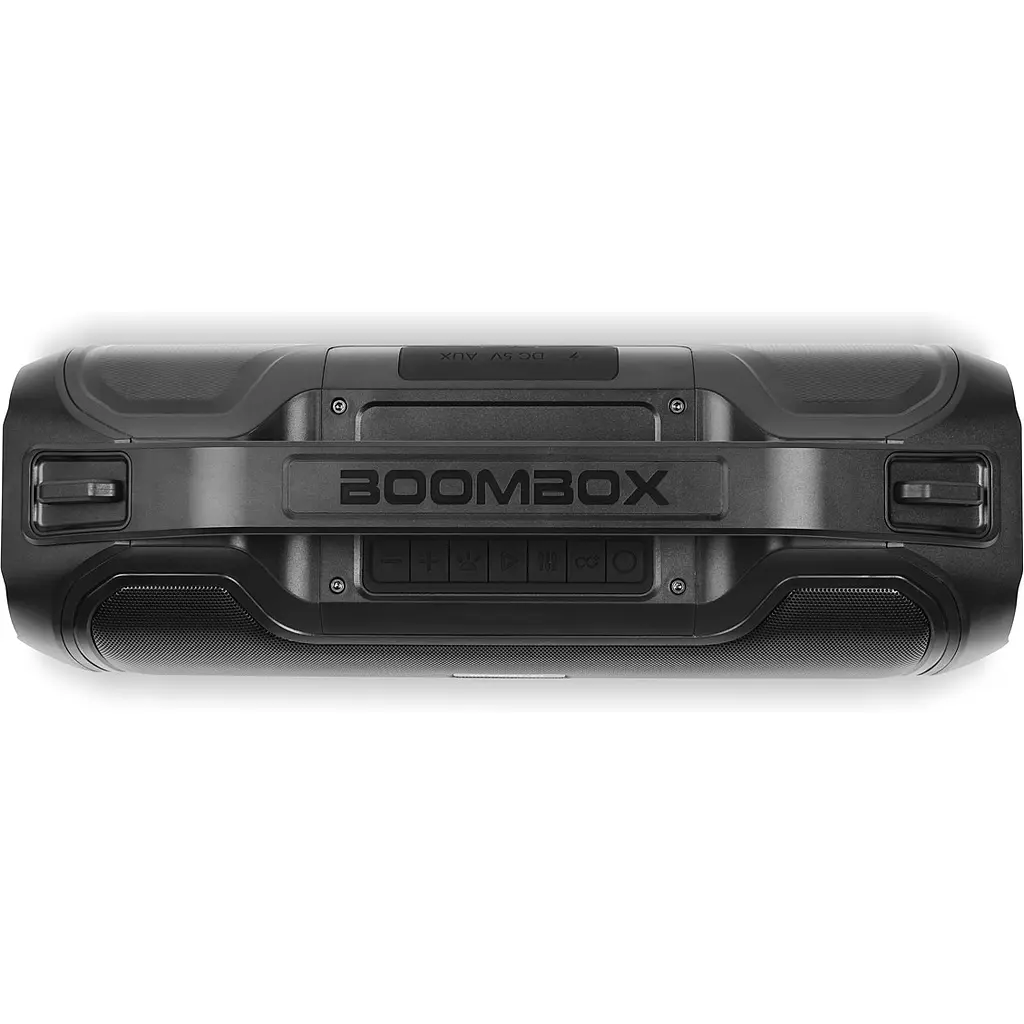 Портативна колонка бумбокс REAL-EL X747 Black - фото 4