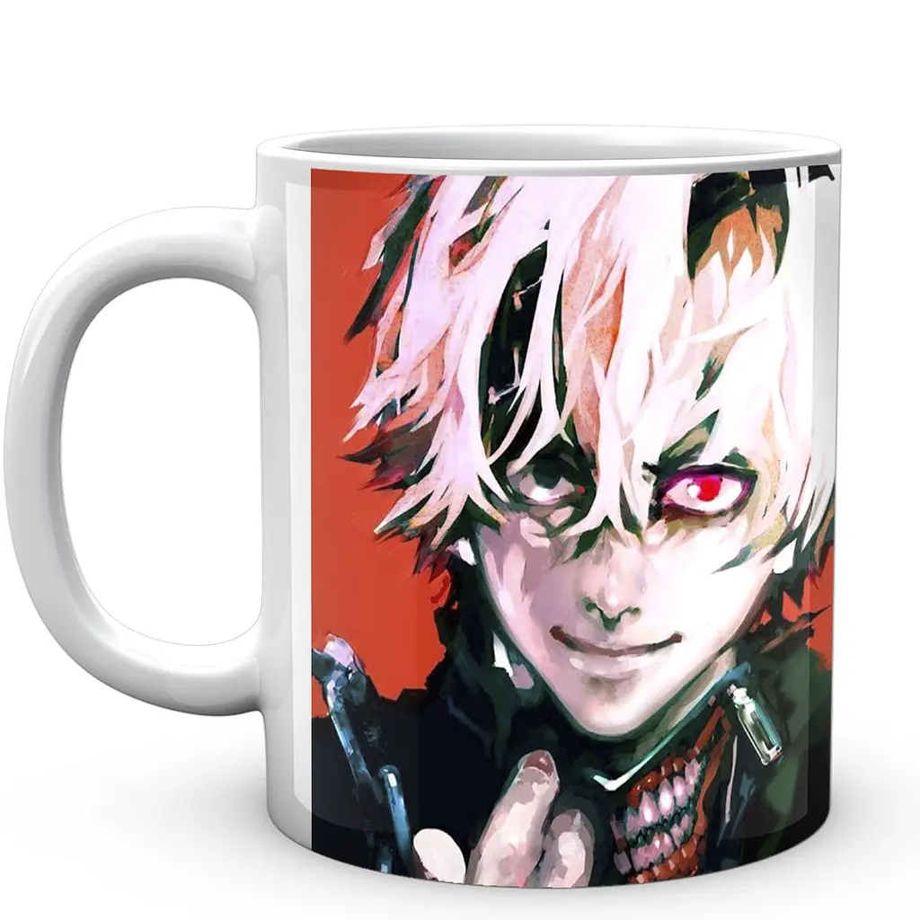 Кружка GeekLand Tokyo Ghoul Токийский шиш герой TG.02.031 330 мл белая - фото 3