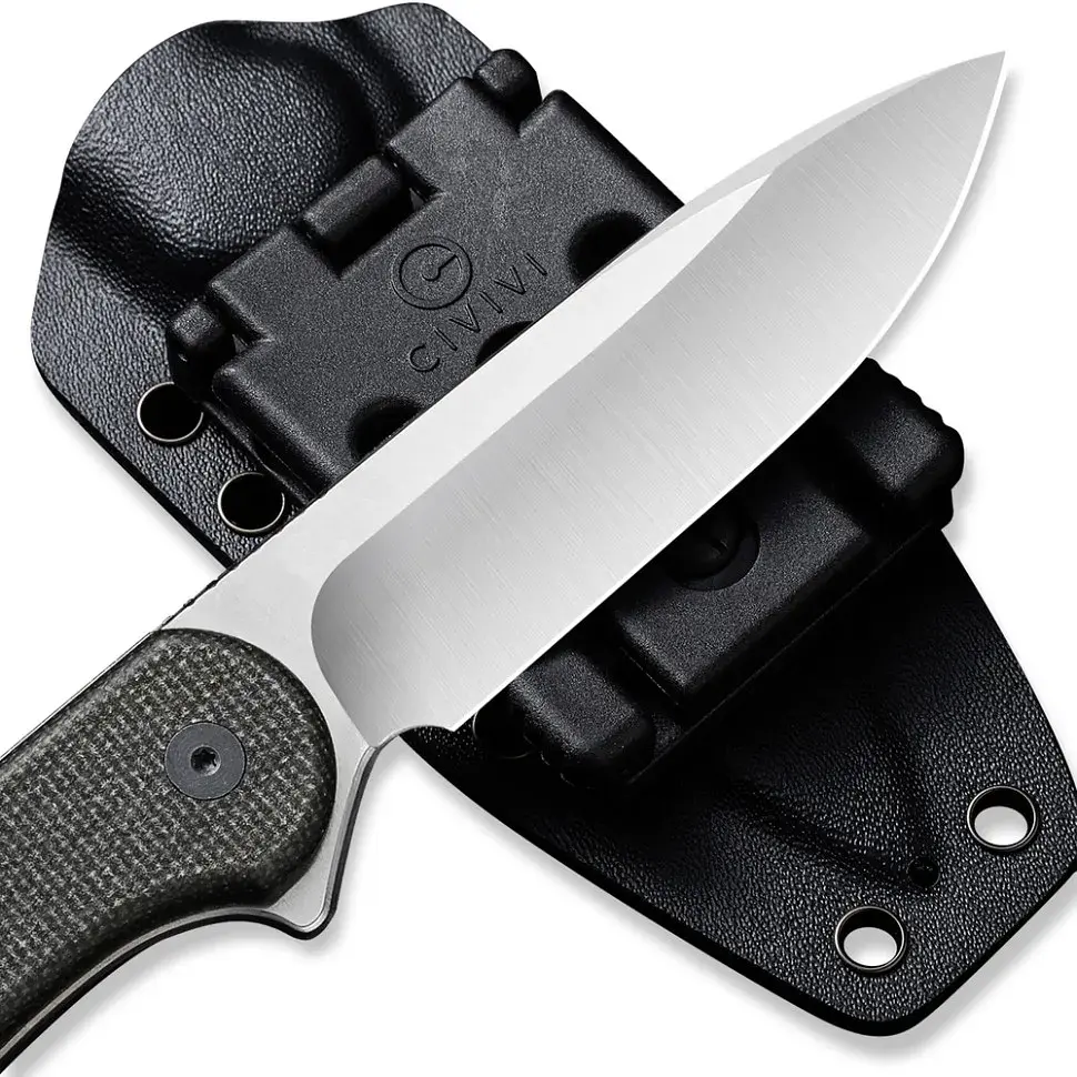 Ніж Civivi Fixed Blade Elementum Satin Blade Micarta (C2105B) - фото 8