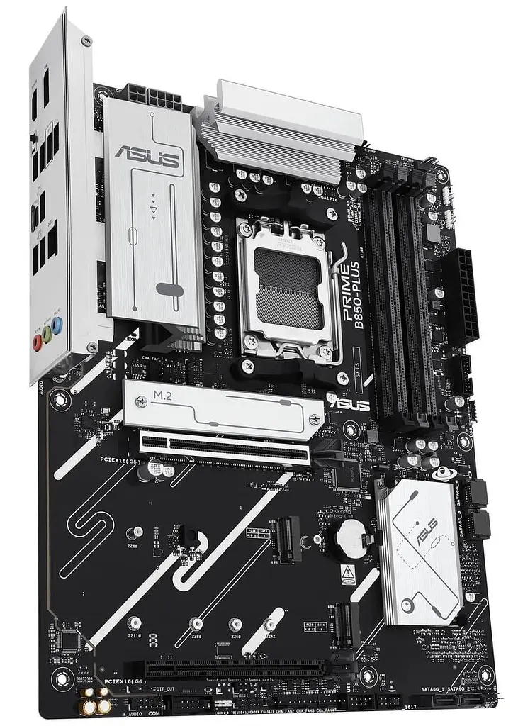 Материнська плата ASUS PRIME B850-PLUS-CSM (PRIME B850-PLUS-CSM) (Socket AM5, AMD B850, ATX) - фото 3