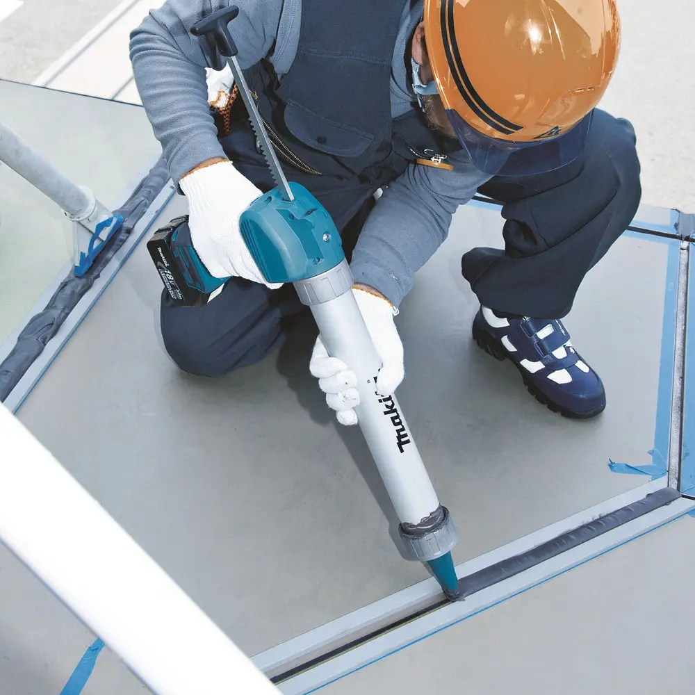 Пістолет для герметика акумуляторний Makita DCG180Z (5000 Н, 0-28 мм/с, 300 мл, LXT, без акумуляторів та зарядного пристрою) - фото 8