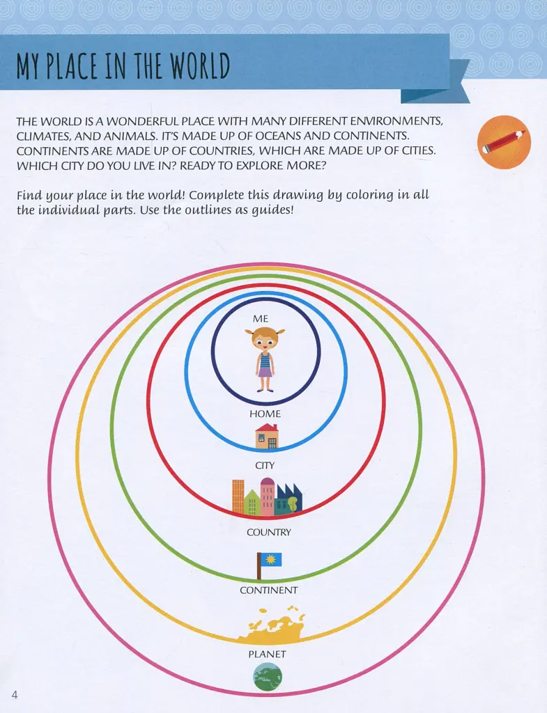 My First Book About the World: Montessori Activity Book - фото 5