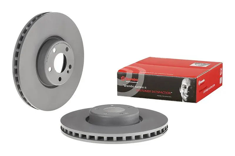 Диск гальмівний вентильований Mercedes Glc, E-class, Cls, C-class 15-25р Brembo (09.D529.13) - фото 2