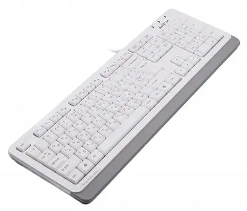 Клавіатура FKS10 "Fstyler", White/Grey A4Tech teh0020596 - фото 2