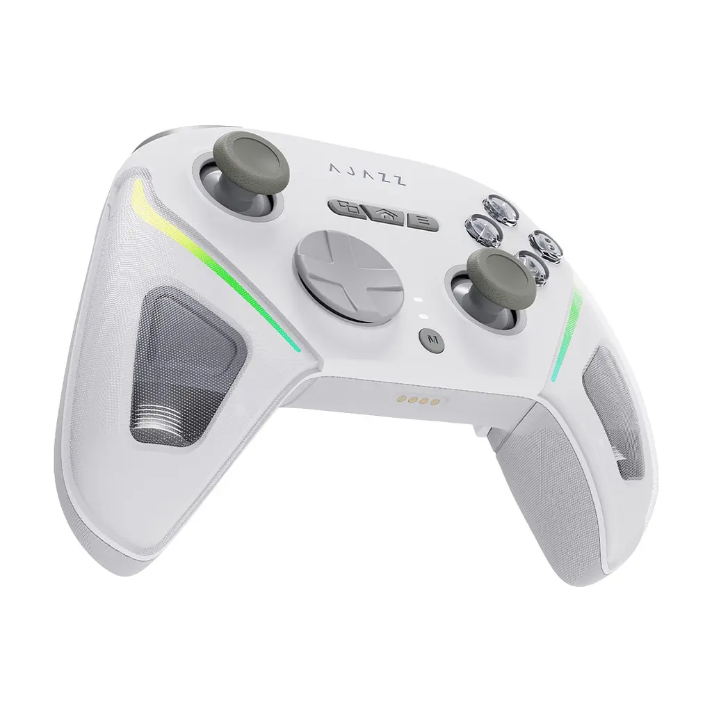 Геймпад Ajazz GP100S 2.4G/BT/USB Switch/PC/iOS/Android RGB White (GP100S-W) - фото 6