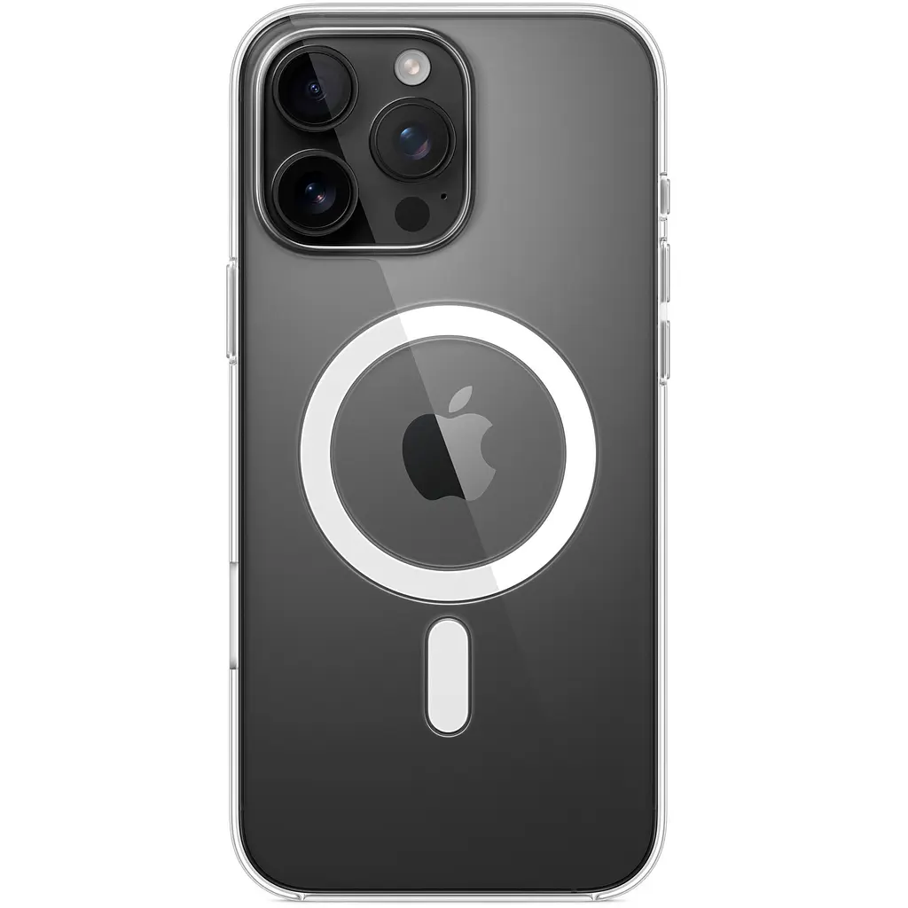 Чохол Clear Case with MagSafe для Apple iPhone 16 Pro Max Transparent АА [115337] - фото 3