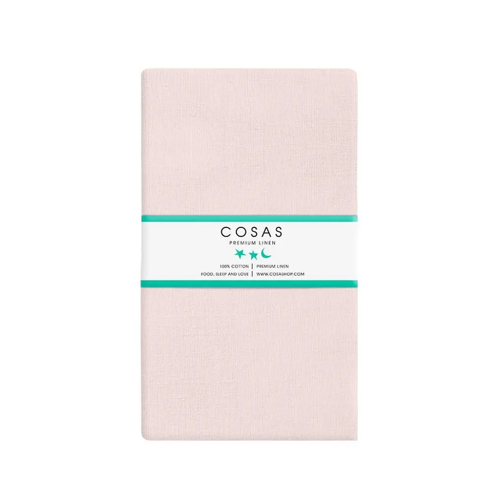 Комплект постільної білизни Cosas євро з простирадлом на резинці GREY STARS 200 x 220 см (StarGW_El-Rose_200) - фото 6