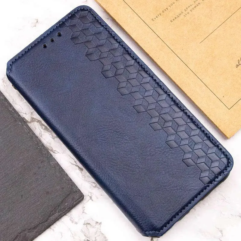 Чехол Rubic Leather Case для Xiaomi Redmi Note 13 4G Blue [122132] - фото 4