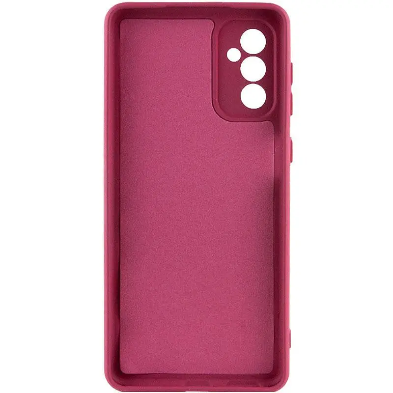 Чехол TPU GETMAN Liquid Silk Full Camera для Samsung Galaxy A56 5G Бордовый / Marsala - фото 2