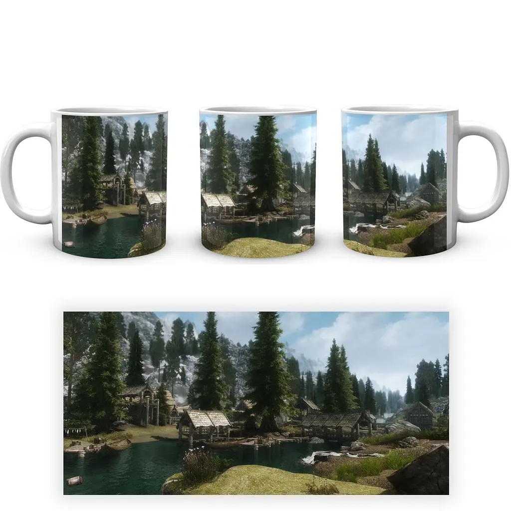 Кухоль GeekLand Skyrim SKR 02.12 330 мл білий - фото 4