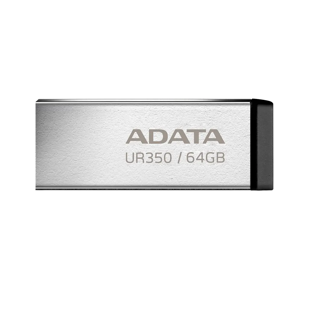 Флеш-накопичувач ADATA USB 3. 2 UR 350 64Gb Сріблястий/чорний
