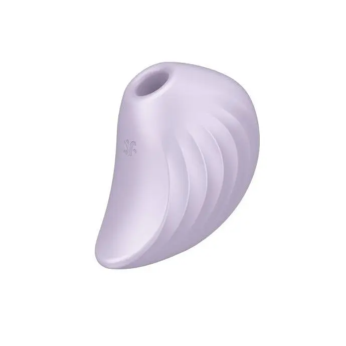 Стимулятор Satisfyer Pearl Diver Вакуумний кліторальний у вигляді мушлі, 9.1х5.1 см фіолетовий - фото 2