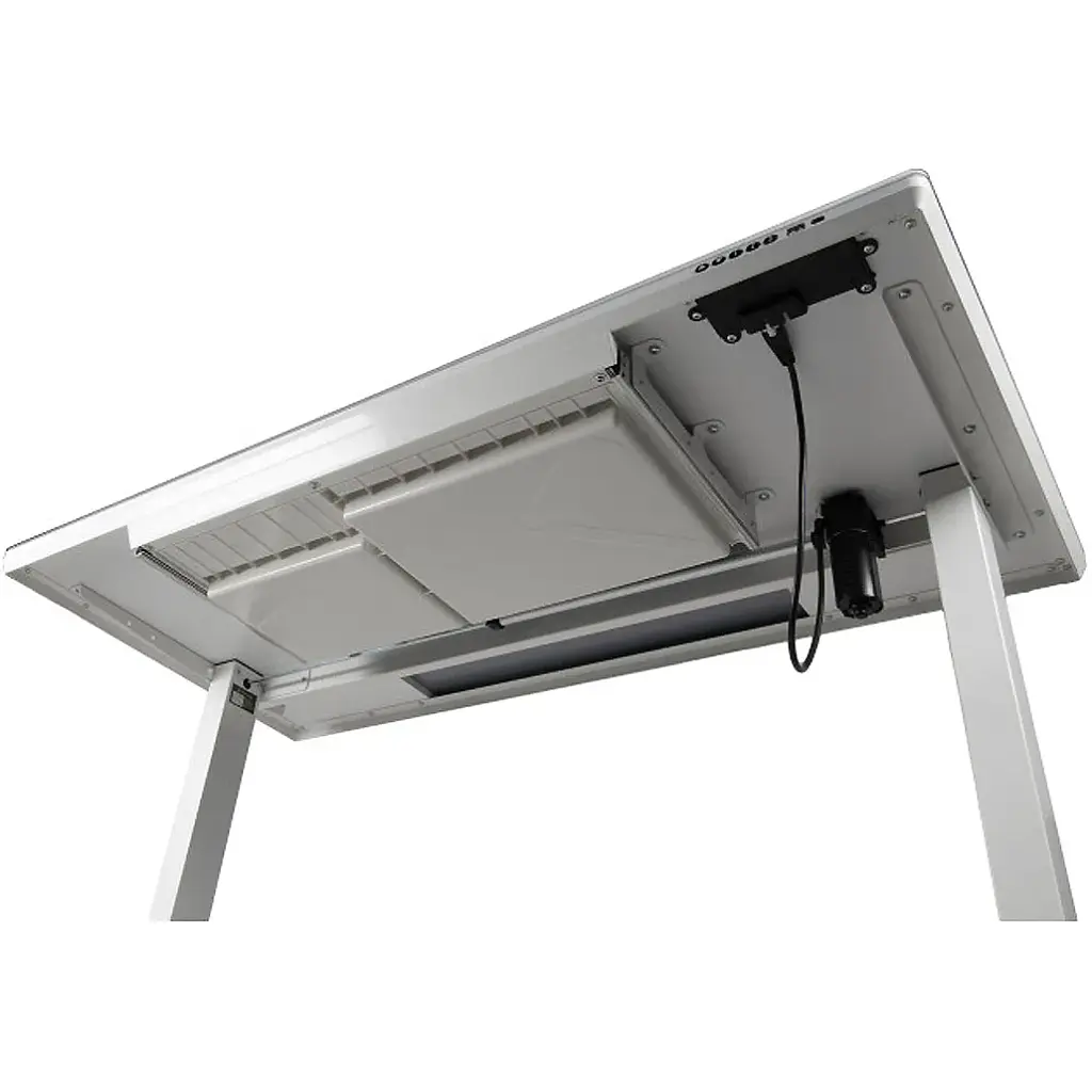 Комп'ютерний ігровий стіл Barsky StandUp White Glass (BST-12new) [111787] - фото 8