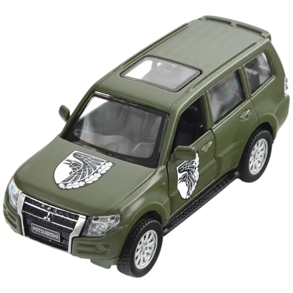 Автомодель TechnoDrive 250283M серія Шеврони Героїв Mitsubishi Pajero 4WD Tubro 93 ОМБр - фото 13