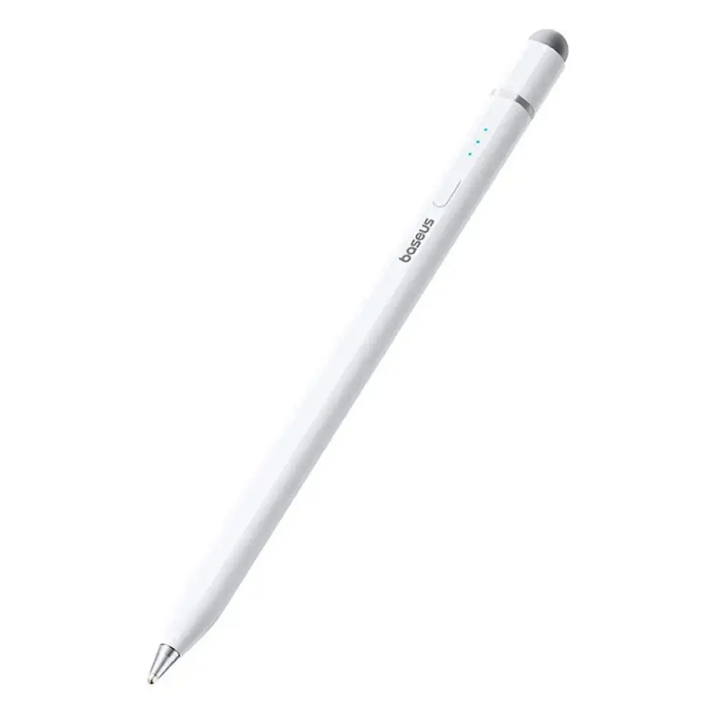 Стилус Baseus Wise Writing HN1 Universal Version Wired Charging 2-in-1 Stylus For HUAWEI/XIAOMI Moon White (With Type-C Cable*1 and Tip*1 and Palm Re - фото 3
