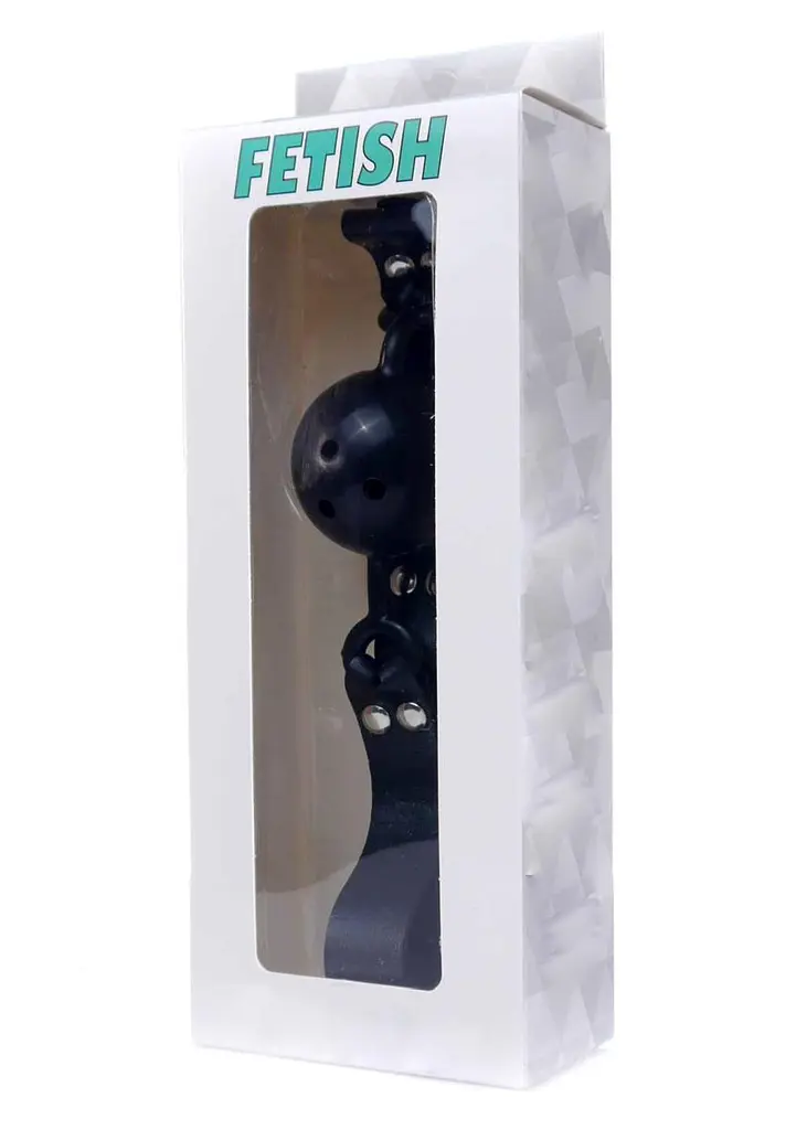 Кляп Fetish B - Series Ball Gag, 4.2 см (черный) - фото 7