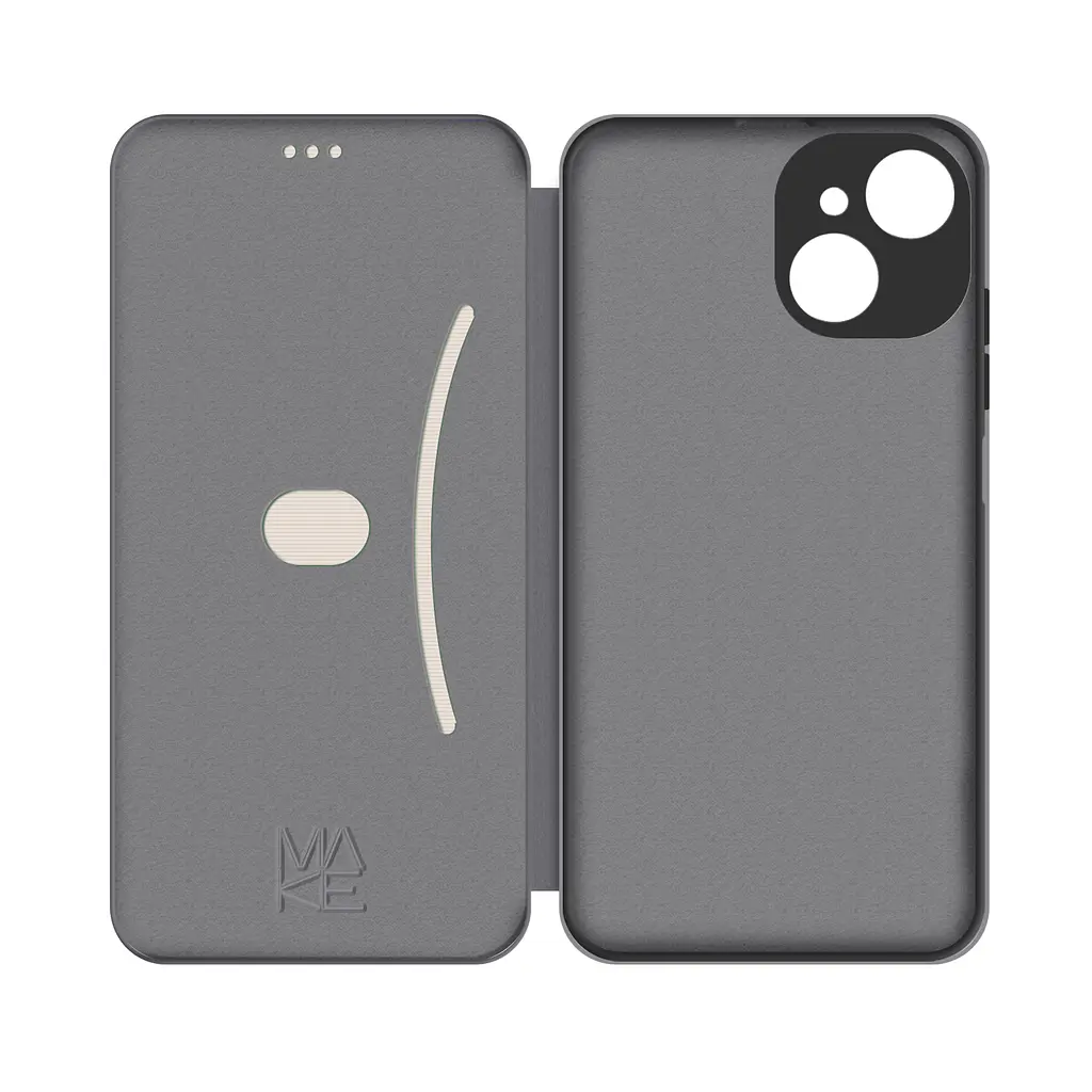 Чохол-книжка MAKE Tecno Spark 40C Flip Titanium Grey - фото 4
