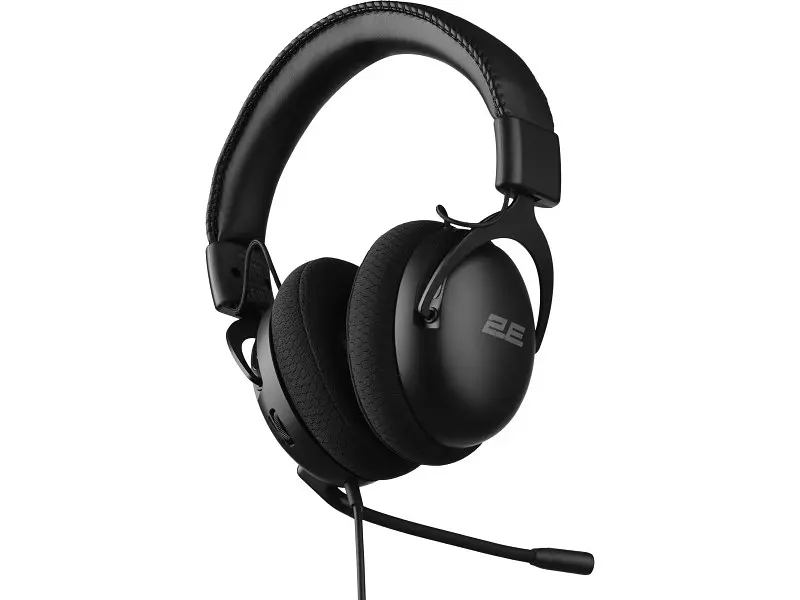 Навушники з мікрофоном 2E HG310 V2 Black (HG310V2-BK) - фото 2