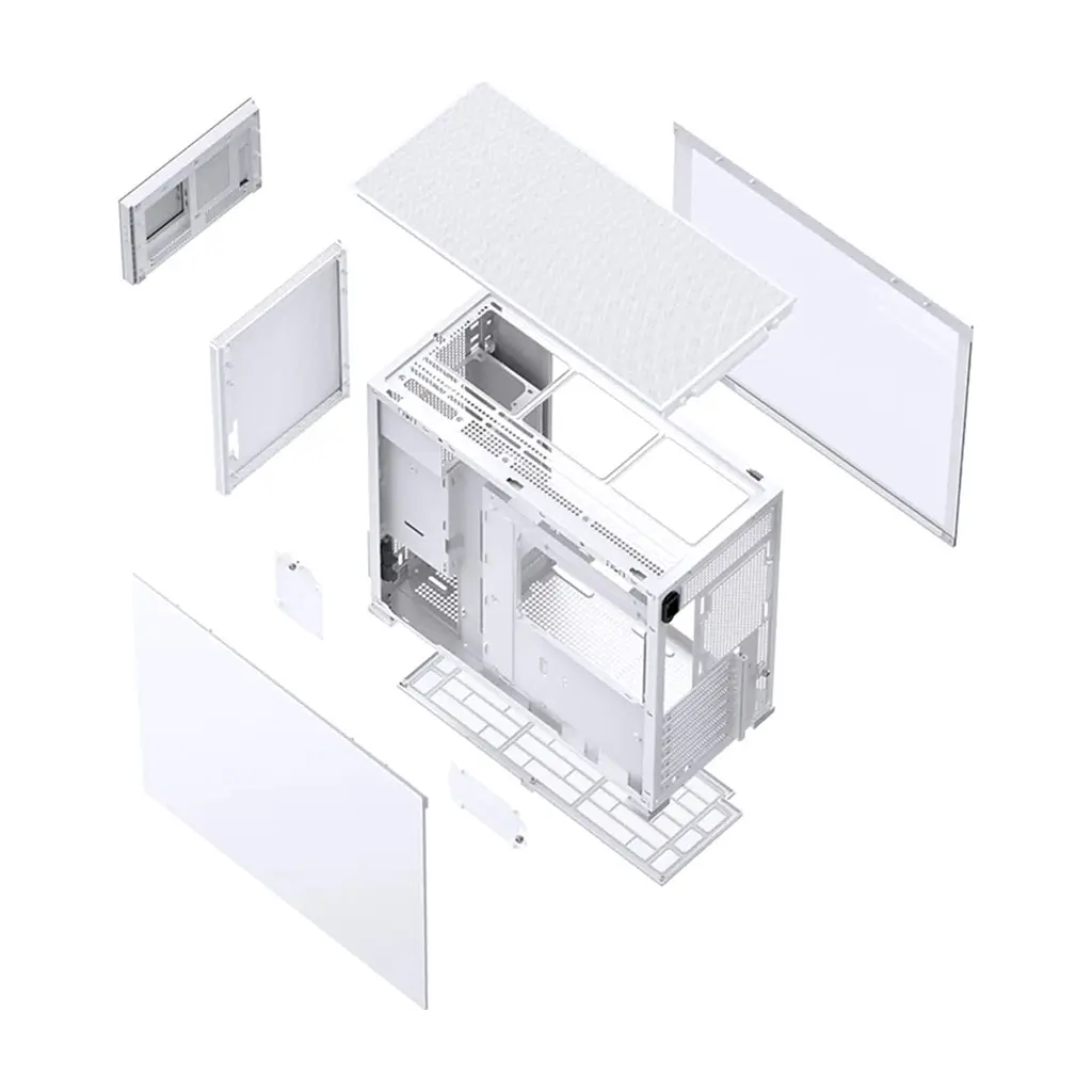 Корпус для ПК JONSBO D41 MESH SC White - фото 9