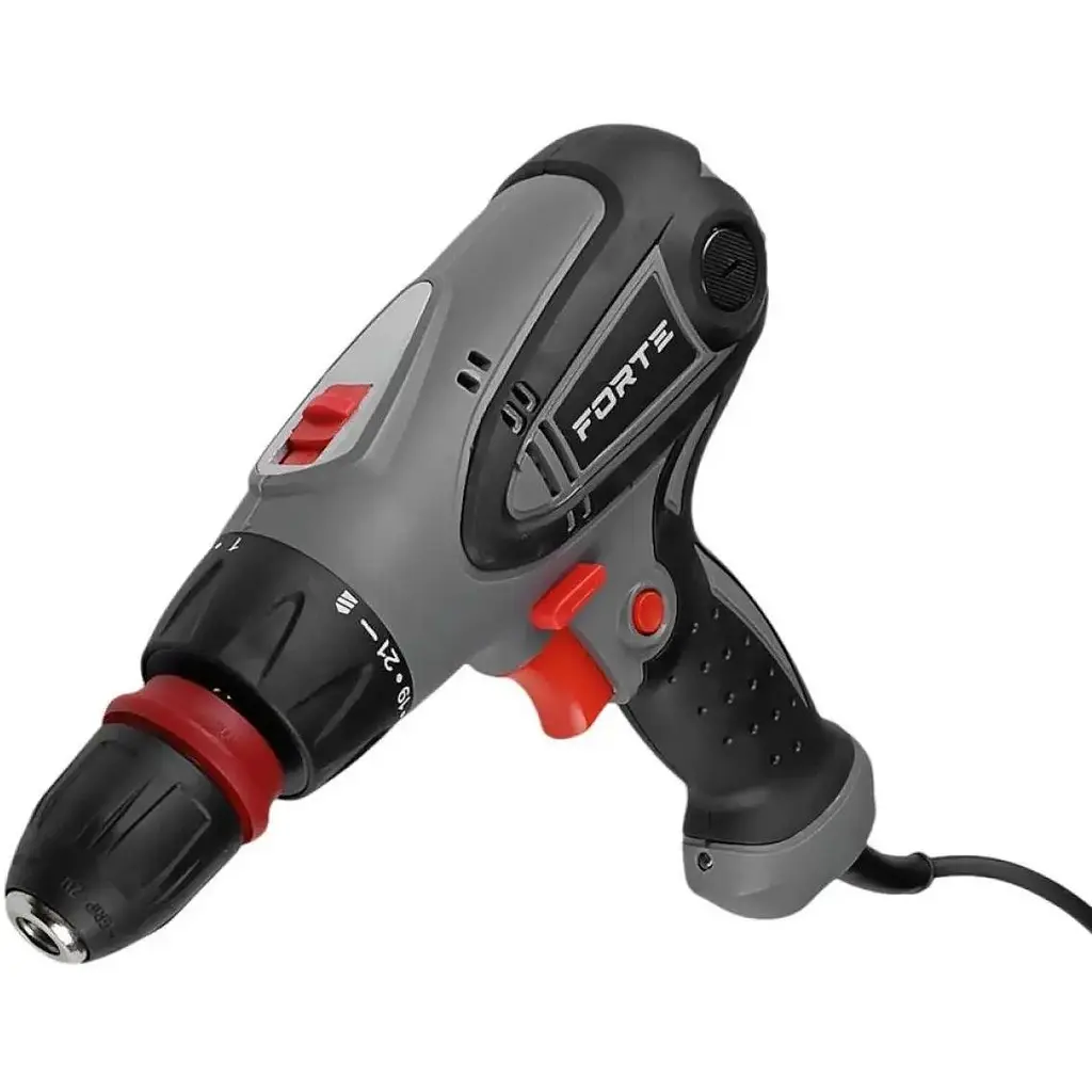 Дрель-шуруповерт Forte DSR 550-2 VR 550 (96159) - фото 4