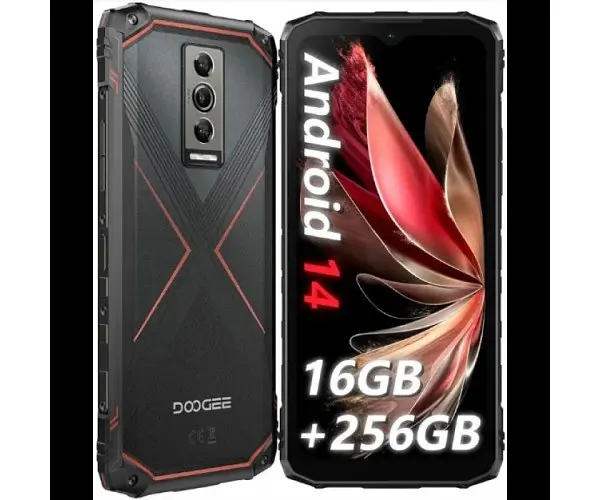 Смартфон Doogee Blade 10 Pro 6/256 GB black red - фото 5