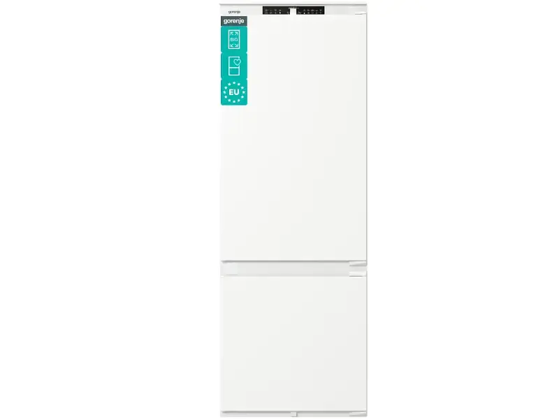 Холодильник з морозильною камерою Gorenje NRKI619D61WFE
