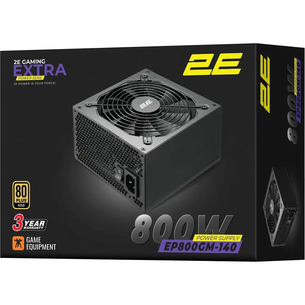 Блок питания 2E Gaming Extra Power 800W (2E-EP800GM-140) [140623] - фото 10