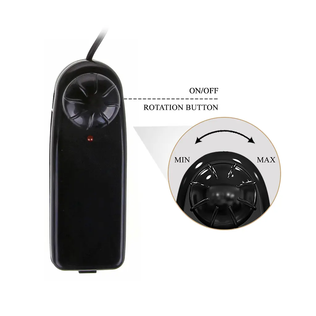 Вібратор Barbara Max Vibrator 7,1" Flesh - фото 8