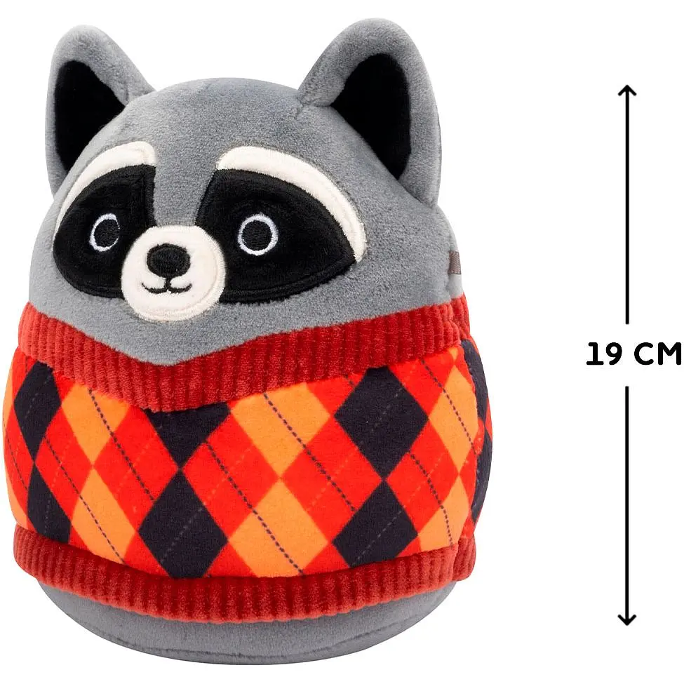 М'яка іграшка Squishmallows Єнот Роккі 19 см різнобарвна (6900007501798) - фото 6